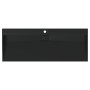 Lavabo de fundición de mineral/mármol negro mate 120x46x11 cm by , Sinks - Ref: Foro24-155983, Price: 319,44 €, Discount: %
