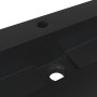 Lavabo de fundición de mineral/mármol negro mate 120x46x11 cm by , Sinks - Ref: Foro24-155983, Price: 319,44 €, Discount: %