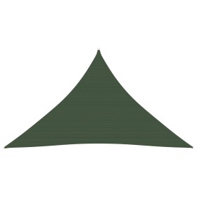 Sail awning dark green HDPE 160 g/m² 3x3x4.2 m by vidaXL, Umbrellas - Ref: Foro24-311474, Price: 23,04 €, Discount: %