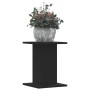 Soportes de plantas 2 uds madera ingeniería negro 30x30x40 cm by , Pot stands - Ref: Foro24-3307847, Price: 47,32 €, Discount: %