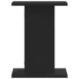 Soportes de plantas 2 uds madera ingeniería negro 30x30x40 cm de , Soportes para macetas - Ref: Foro24-3307847, Precio: 50,89...