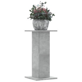 Soportes de plantas 2 uds madera gris hormigón 30x30x60 cm de , Soportes para macetas - Ref: Foro24-3307858, Precio: 50,15 €,...