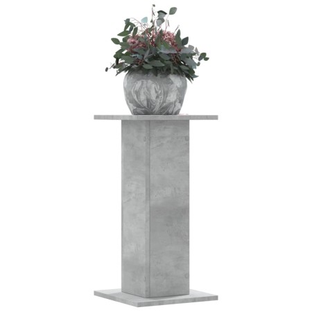 Pflanzenständer 2 Stück Holz grau Beton 30x30x60 cm von , Topfständer - Ref: Foro24-3307858, Preis: 50,15 €, Rabatt: %