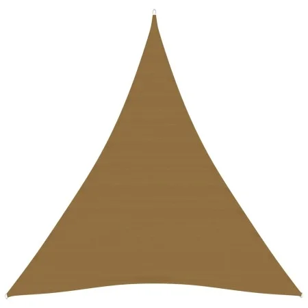 Sail awning taupe gray HDPE 160 g/m² 5x7x7 m by vidaXL, Umbrellas - Ref: Foro24-311429, Price: 40,60 €, Discount: %