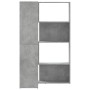 Eckregal 4 Ebenen aus grauem Holz und Beton 85x85x140 cm von , Bücherregale und Regale - Ref: Foro24-3307813, Preis: 161,04 €...