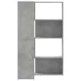 Eckregal 4 Ebenen aus grauem Holz und Beton 85x85x140 cm von , Bücherregale und Regale - Ref: Foro24-3307813, Preis: 158,44 €...