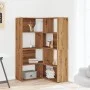 Estantería esquina 4 niveles madera roble artisan 85x85x140 cm by , Bookcases and shelves - Ref: Foro24-3307818, Price: 218,5...