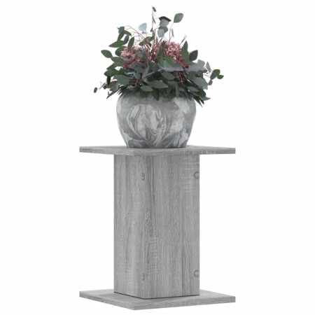 Pflanzenständer 2 Stück aus grauem Sonoma-Holz 30x30x40 cm von , Topfständer - Ref: Foro24-3307851, Preis: 48,09 €, Rabatt: %