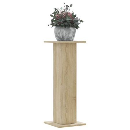 Pflanzenständer 2 Stück Eichenholz Sonoma 30x30x80 cm von , Topfständer - Ref: Foro24-3307866, Preis: 67,31 €, Rabatt: %