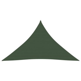 Segelmarkise dunkelgrün HDPE 160 g/m² 4x4x5,8 m von vidaXL, Sonnenschirme - Ref: Foro24-311479, Preis: 27,06 €, Rabatt: %