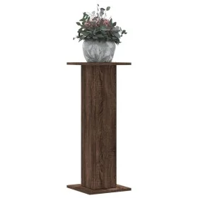 Pflanzenständer 2 Stück braunes Eichenholz 30x30x80 cm von , Topfständer - Ref: Foro24-3307870, Preis: 70,91 €, Rabatt: %