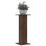 Soportes para plantas 2 uds madera marrón roble 30x30x80 cm by , Pot stands - Ref: Foro24-3307870, Price: 70,91 €, Discount: %