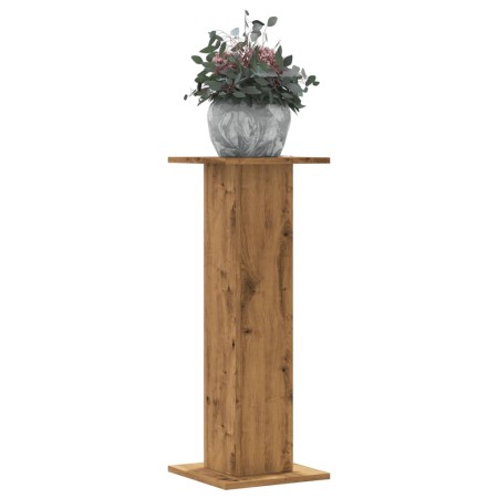 Pflanzenständer 2 Stück Eichenholz Artisan 30x30x80 cm von , Topfständer - Ref: Foro24-3307872, Preis: 83,97 €, Rabatt: %