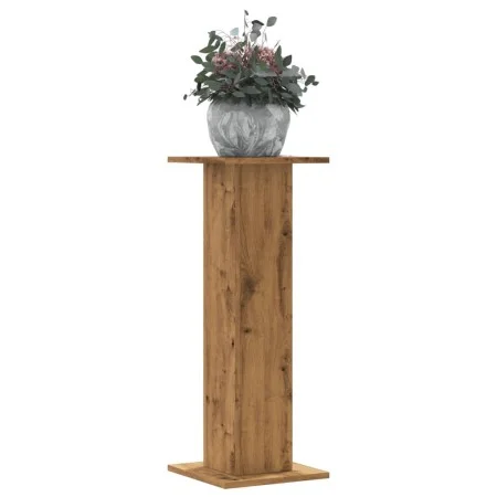 Soportes para plantas 2 uds madera roble artisian 30x30x80 cm by , Pot stands - Ref: Foro24-3307872, Price: 82,05 €, Discount: %