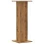 Soportes para plantas 2 uds madera roble artisian 30x30x80 cm de , Soportes para macetas - Ref: Foro24-3307872, Precio: 72,49...