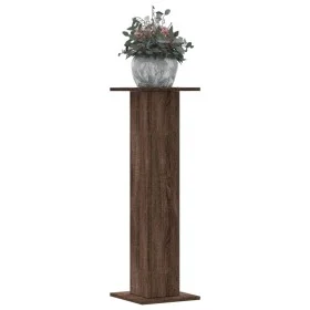 Pflanzenständer 2 Stück braunes Eichenholz 30x30x95 cm von , Topfständer - Ref: Foro24-3307879, Preis: 77,09 €, Rabatt: %