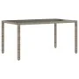 Mesita y sillas jardín 5 pzas y cojines ratán sintético gris von , Gartensets - Ref: Foro24-3277034, Preis: 636,28 €, Rabatt: %