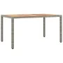 Mesita y sillas jardín 5 pzas y cojines ratán sintético gris von , Gartensets - Ref: Foro24-3277022, Preis: 643,60 €, Rabatt: %