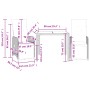 Gartentisch und Stühle 3-teilig und Kissen aus braunem Kunststoff-Rattan. von , Gartensets - Ref: Foro24-3277209, Preis: 387,...