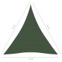 Sail awning dark green HDPE 160 g/m² 5x6x6 m by vidaXL, Umbrellas - Ref: Foro24-311483, Price: 51,24 €, Discount: %