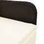Mesita y sillas jardín 5 pzas y cojines ratán sintético negro by , Garden sets - Ref: Foro24-3276989, Price: 551,74 €, Discou...