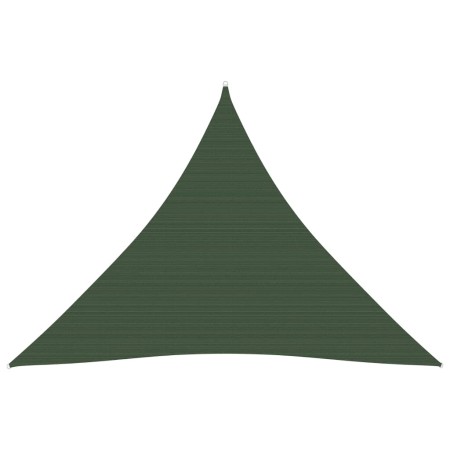 Segelmarkise dunkelgrün HDPE 160 g/m² 4x4x4 m von vidaXL, Sonnenschirme - Ref: Foro24-311478, Preis: 25,12 €, Rabatt: %