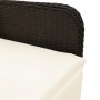 Set de mesa y sillas de jardín 7 pzas y cojines ratán PE negro by , Garden sets - Ref: Foro24-3277138, Price: 865,25 €, Disco...