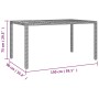 Mesita y sillas jardín 5 pzas y cojines ratán sintético gris de , Conjuntos de jardín - Ref: Foro24-3277159, Precio: 733,20 €...