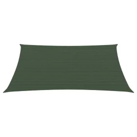 Dark green HDPE sail shade 160 g/m² 3/4x3 m by vidaXL, Umbrellas - Ref: Foro24-311489, Price: 38,61 €, Discount: %
