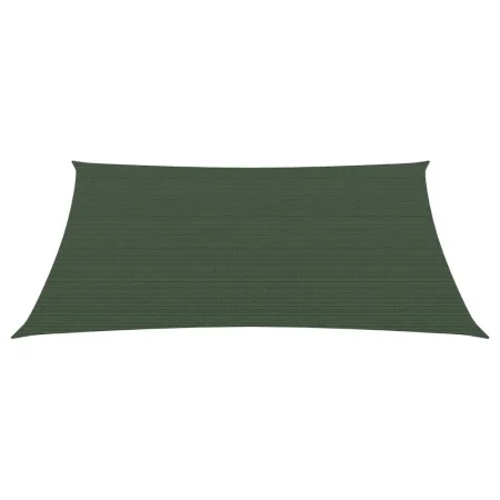 Dark green HDPE sail shade 160 g/m² 3/4x3 m by vidaXL, Umbrellas - Ref: Foro24-311489, Price: 38,61 €, Discount: %