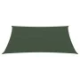 Dark green HDPE sail shade 160 g/m² 3/4x3 m by vidaXL, Umbrellas - Ref: Foro24-311489, Price: 38,61 €, Discount: %