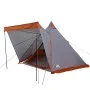 Tienda familiar tipi para 6 personas impermeable gris naranja de , Tiendas de campaña - Ref: Foro24-4009440, Precio: 135,88 €...