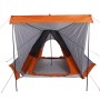 Familiengeschäft Tipi für 6 Personen, wasserdicht, grau orange. von , Zelte - Ref: Foro24-4009440, Preis: 131,15 €, Rabatt: %