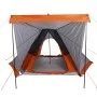 Tienda familiar tipi para 6 personas impermeable gris naranja de , Tiendas de campaña - Ref: Foro24-4009440, Precio: 135,88 €...