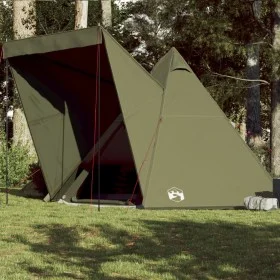 Familien-Tipi-Zelt für 6 Personen, wasserdicht, olivgrün. von , Zelte - Ref: Foro24-4009442, Preis: 135,92 €, Rabatt: %
