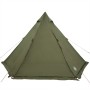 Tienda campaña familiar tipi 6 personas impermeable verde oliva by , tents - Ref: Foro24-4009442, Price: 131,15 €, Discount: %