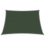 Dark green HDPE sail shade 160 g/m² 3/4x3 m by vidaXL, Umbrellas - Ref: Foro24-311489, Price: 39,40 €, Discount: %