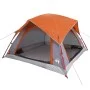 Wasserdichtes Zelt für 4 Personen in Grau und Orange. von , Zelte - Ref: Foro24-4009454, Preis: 72,54 €, Rabatt: %