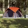 Tienda de campaña para 4 personas impermeable gris y naranja by , tents - Ref: Foro24-4009454, Price: 72,54 €, Discount: %