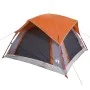 Wasserdichtes Zelt für 4 Personen in Grau und Orange. von , Zelte - Ref: Foro24-4009454, Preis: 72,54 €, Rabatt: %