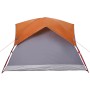 Wasserdichtes Zelt für 4 Personen in Grau und Orange. von , Zelte - Ref: Foro24-4009454, Preis: 69,99 €, Rabatt: %
