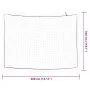 Red de remolque con cuerda elástica PP blanco 4x3 m by , Cargo nets for motor vehicles - Ref: Foro24-4012266, Price: 34,27 €,...