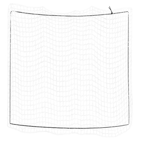 Red de remolque con cuerda elástica PP blanco 3x3 m von , Gepäcknetze für Kraftfahrzeuge - Ref: Foro24-4012264, Preis: 31,87 ...