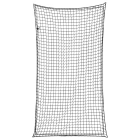 Red de remolque con cuerda elástica PP negro 4,5x2,5 m by , Cargo nets for motor vehicles - Ref: Foro24-4012285, Price: 36,22...