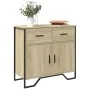 Sideboard aus Sonoma-Eichenfurnier 79,5x35,5x74,5 cm. von , Sideboards - Ref: Foro24-848545, Preis: 83,47 €, Rabatt: %