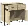 Sideboard aus Sonoma-Eichenfurnier 79,5x35,5x74,5 cm. von , Sideboards - Ref: Foro24-848545, Preis: 83,47 €, Rabatt: %