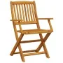 Juego comedor de jardín 7 pzas madera maciza acacia 180x90x75cm by , Garden sets - Ref: Foro24-3321528, Price: 526,00 €, Disc...