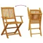 Juego comedor de jardín 7 pzas madera maciza acacia 180x90x75cm by , Garden sets - Ref: Foro24-3321528, Price: 526,00 €, Disc...
