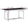 Juego comedor de jardín 7 pzas madera maciza acacia 180x90x75cm by , Garden sets - Ref: Foro24-3321528, Price: 526,00 €, Disc...
