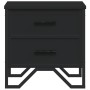 Mesitas de noche 2 uds madera de ingeniería negro 40x41x40 cm by , Nightstands - Ref: Foro24-848505, Price: 90,07 €, Discount: %